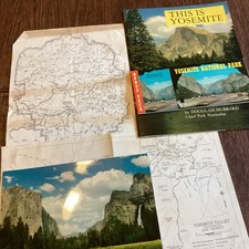 THIS IS YOSEMITE DOUGLASS HUBBARD COLOR PHOTOS, MAPS & HISTORY 1968 & more picture