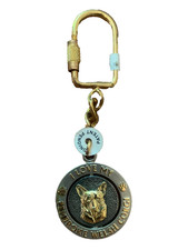 I Love My Pembroke Welsh Corgi Keychain Secure Metal Key Chain with Swivel Face picture