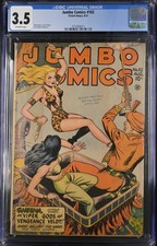 Jumbo Comics 102 CGC 3.5 Fiction House picture