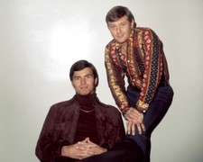 Route 66 stars Martin Milner Kent McCord Adam 12 1960's fashion 8x10 real photo picture