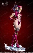 Mileena Resin Sculpture Statue Model Kit  size choices Unpainted/Unassembled picture