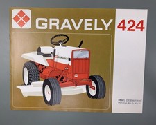 Gravely 1968 424 Compact Tractor Ad Brochure picture