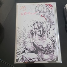 Escorza Bros Artbook 1st Edition Convention  # 5/50 2x Signed Sketch w  COA picture