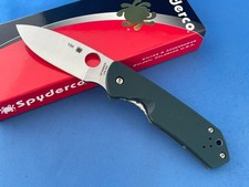 Spyderco C232GTIP Brouwer Knife Green G-10/Titanium S30V 2018 Production #155 picture