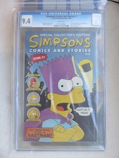 Simpsons #1 *1st Full App of The Simpsons in Comics* Poly Bag Incl. CGC 9.4 WP picture