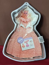 Wilton NEW Barbie Cake Pan Mold 3D 1992 Vintage Kitchen Baking Cooking 2105-2551 picture