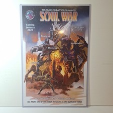 Titanic Creations Soul War #1 Promotional Poster G-Fest XXVII Exclusive 2022 picture