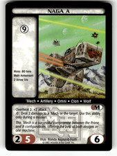 BattleTech Naga A Mech 1997 BattleTech CCG Wizards of the Coast picture