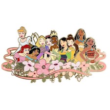 Disney Princess Jumbo Collectible Trading Pin Pink A La Mode LE 500 Preorder picture