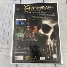 2002 Enclave XBOX Video Game Vintage Print Ad/Poster Pinup Promo Art Magazine Pg picture