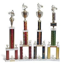 Lot 4 Vintage Motocross Racing Trophies Motorcycle Dirt Bike 97/98/2000 Trophy picture