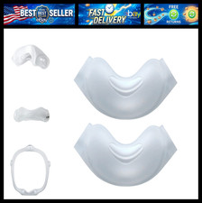 2 Pack Nasal Cushion for PR DreamWear, Much Soft Silicone Gel for CPCP Users (Si picture