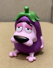 JINART Cartoon Network Courage The Cowardly Dog 2” Figure - Eggplant Courage picture