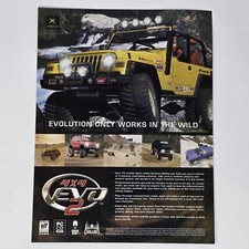4x4 Evo 2 Xbox PC Evolution Print Ad/Poster Official Promo Art picture