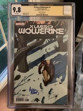X LIVES OF WOLVERINE #1 SS CGC 9.8 2022 signed  Adams 1:100 Hidden Gem Variant picture