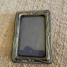 Vintage 925 Silver Picture Frame 9.25x7.25 KFL Designs England 1985/Easel Back  picture