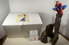ATTAKUS SPIDER-MAN Spirits of the Earth statue ~ NEVER DISPLAYED ~ w/C.O.A. picture