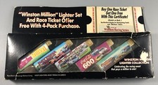 1993 Winston Million Lighter Set of 5 Lighters By CRICKET Factory Sealed Hd1 picture