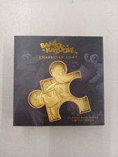  Banjo Kazooie Jiggy Figurine 24K Gold Plated Limited Edition Puzzle Piece  picture