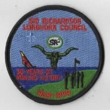 1969-1999 Sid Richardson Longhorn Council BLK Bdr. [CA-2493] picture