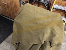 Original Pre to Early WW1 Era U.S. Army Wool Field Blanket, Full Size 1908 picture