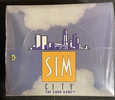 Sim City The Card Game, Sealed Trade Box Of Booster Packs Contains 36 Packets picture