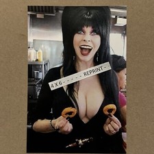 Elvira With Onion Rings ….4 X 6  Photo picture