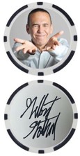 Gilbert Gottfried - American actor - POKER CHIP ***SIGNED*** picture
