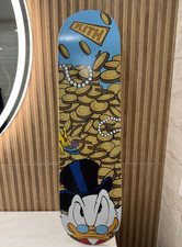 Kith x Disney Donald Duck Scrooge McDuck Skateboard Deck 90th Anniversary FW23 picture
