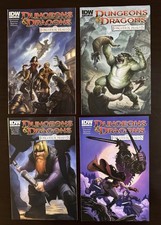 Dungeons & Dragons FORGOTTEN REALMS (5) Comic SET #1 3 4 5 cover B IDW D&D lot picture