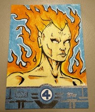 2026 Topps Finest Fantastic Four Nova Jason Queen SKETCH picture