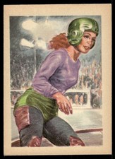 Roller Derby Skating 1956 Adventure Gum Card #81 (EX) picture