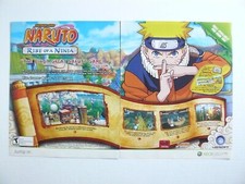 2007 Naruto Rise Of A Ninja Video Game 2-page Vintage Print Ad Ubisoft picture