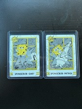 SpongeBob SquarePants CMR 2024 Trading Card Lot 2 SBSP-CMR-001/002 Gary picture