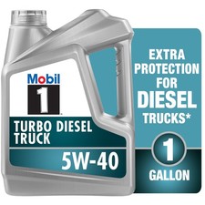 Mobil 1 5W-40 Turbo Diesel Full Synthetic Oil 4 Quart Synthetic 5W-40 Diesel picture