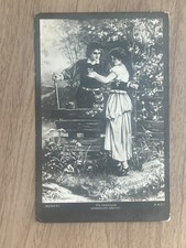 Vintage Postcard Albert Weinert Vergissmeinnicht Forget Me Not Romantic Couple  picture