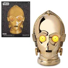 Star Wars Galactic Archive Series C-3PO Lights Sounds Helmet Disney picture
