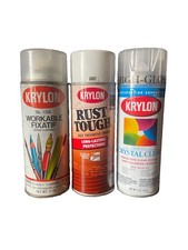 Vintage Spray Paint, Krylon Lot Of 3. Graffiti Collectibles.  picture