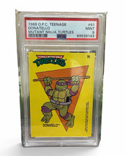 O-Pee-Chee 1989 O.P.C. TMNT Donatello #91 PSA 9 Cert 69539143 picture