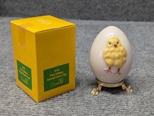 NEW - Goebel 1978 First Annual Easter Egg Porcelain Figure In Box /Spring picture