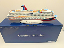 Carnival Sunrise 10” Cruise Ship Model New In Box Carnival Cruise Line picture