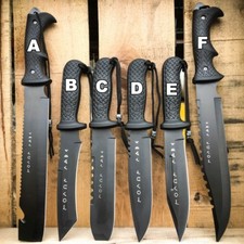 Greek Warrior Hunting Camping Fixed Blade Survival Bowie Tactical Knife + Sheath picture