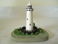 Scaasis Originals Nautical Lighthouse Figurine Handcrafted Resin Biloxi Ms. picture