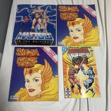1983 Panini Masters of The Universe He-Man Sticker Book Complete picture