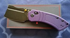*NEW*🔥 KANSEPT KNIVES - Korvid V Folding Knife w/Purple G10 Handle & D2 Blade picture