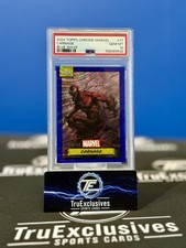 2024 Topps Chrome Marvel Carnage Blue Wave /150 #77 PSA 10 picture