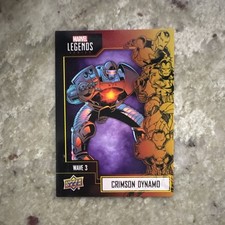 Crimson Dynamo - 2021 Upper Deck Marvel Legends Series #38 picture