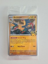 Pokemon Chicago Field Museum Fossil Exhibit Archeops Promo Card 051/086  SEALED picture