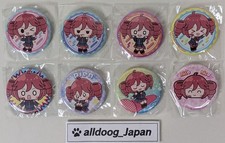 [Full Set of 8] Kasane Teto Trading Tin Badge Pins - TAMAZOU  - Japan Exclusive picture