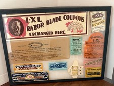Vint. Razor & Cutlery Advertising Lot w/Case. Lot#2..Wostenholm, Tally-Ho, more picture